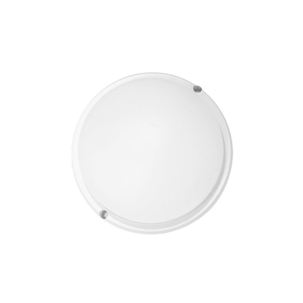 Round led ceiling light Selen 12w 3000K-4000K, Ideal for outdoor use for perimeter walls. It replaces the old turtles.