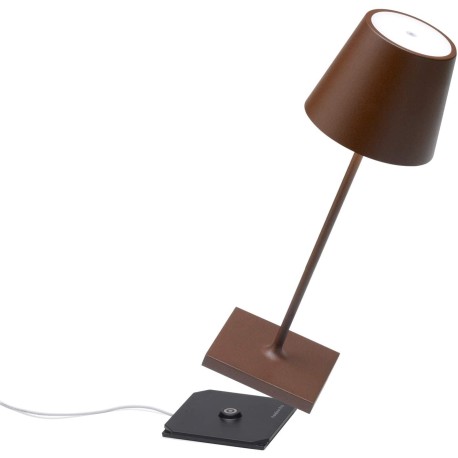 Poldina Pro Mini Corten Rechargeable and Dimmable Led Table Lamp