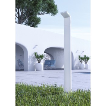 9w outdoor led pole. Very modern. IP54. Height 60cm. Ideal for sidewalks, gardens and patios.