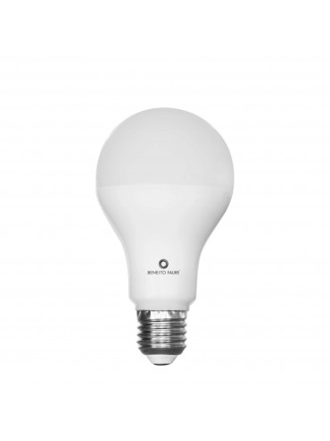 Classic led bulb 15watt E27 bulb, ideal for having a lot of light. Perfect for outdoor globes.