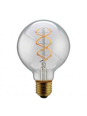 LED GLOBE BULB WITH 5W SPIRAL FILAMENT IDEAL IN PUBS, BARS OR RESTAURANTS
