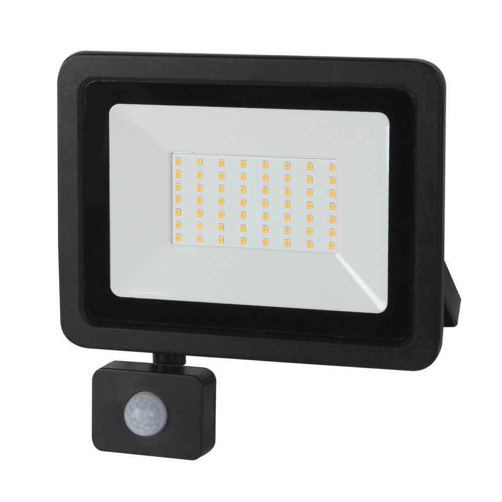 LED light 50W 4250lm IP65 with presence sensor. Led projector with PIR sensor.