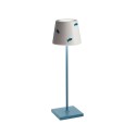 Poldina Lido rechargeable and dimmable led table lamp with battery up to 12 hours. IP65 outdoor.