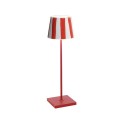 Poldina Lido rechargeable and dimmable led table lamp with battery up to 9 hours. IP65 outdoor.