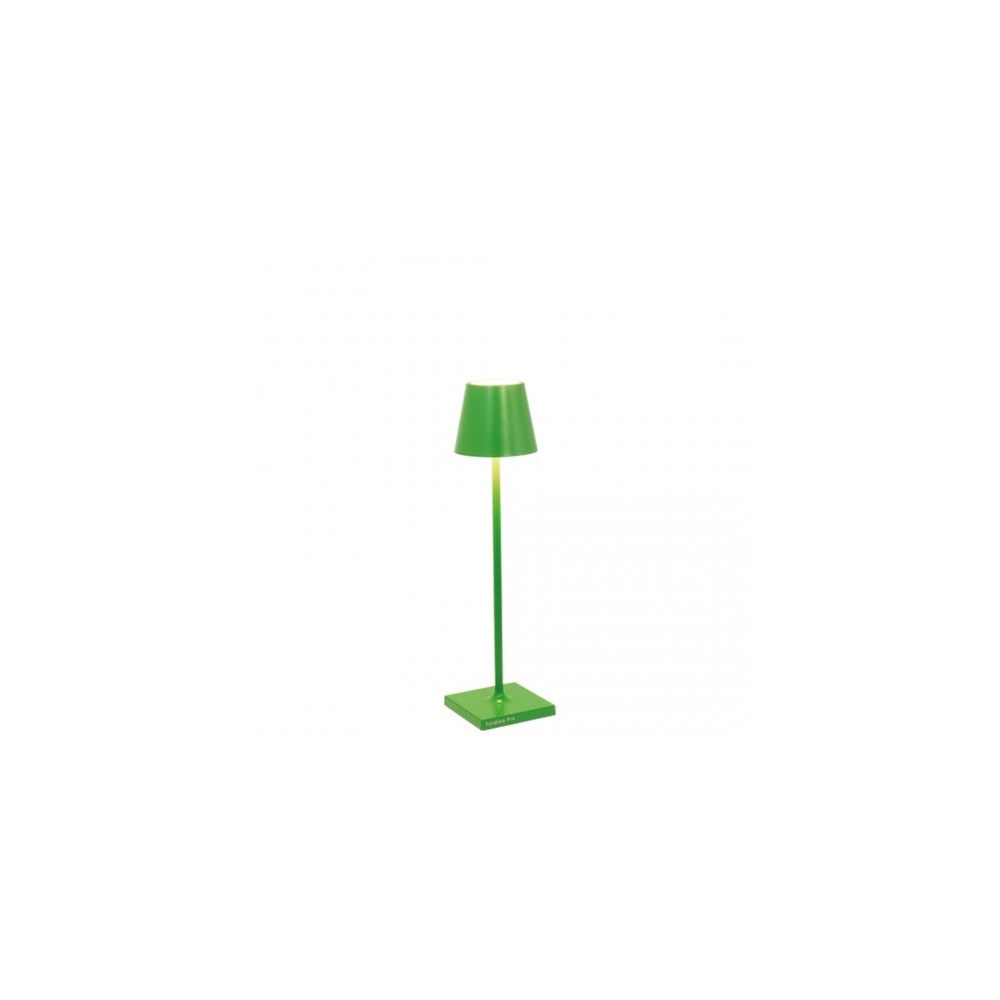 Poldina Pro Micro Green Apple Rechargeable and Dimmable Led Table Lamp
