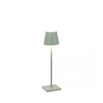 Poldina Pro Micro Sage Green Rechargeable and Dimmable Led Table Lamp