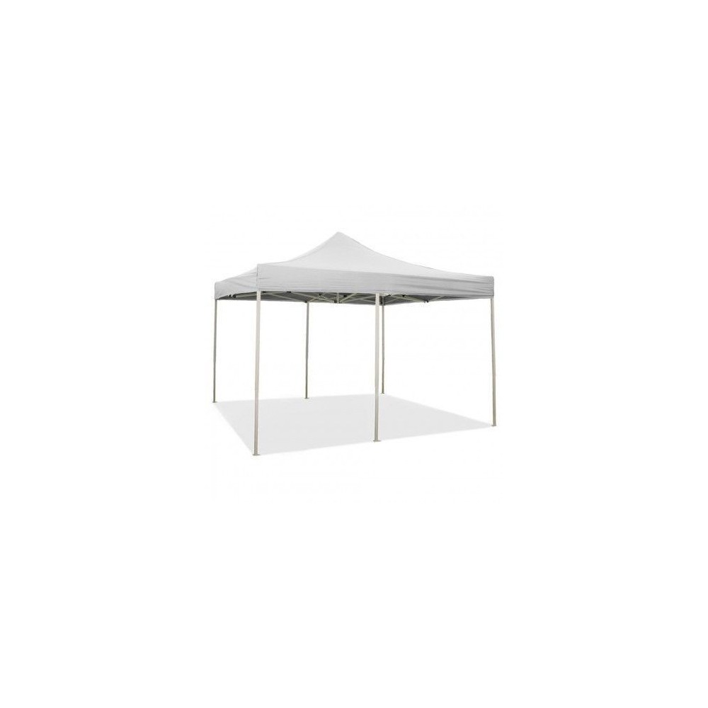 Foldable folding gazebo 3 X 6 White covered in waterproof PVC