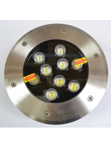 9X1W LED FLOOR STEP MARKER IDEAL FOR FACADES OF HOUSE AND TREES