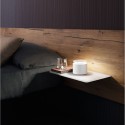 Push Up White portable and rechargeable table led lamp by Zafferano. Indoor and outdoor lamp