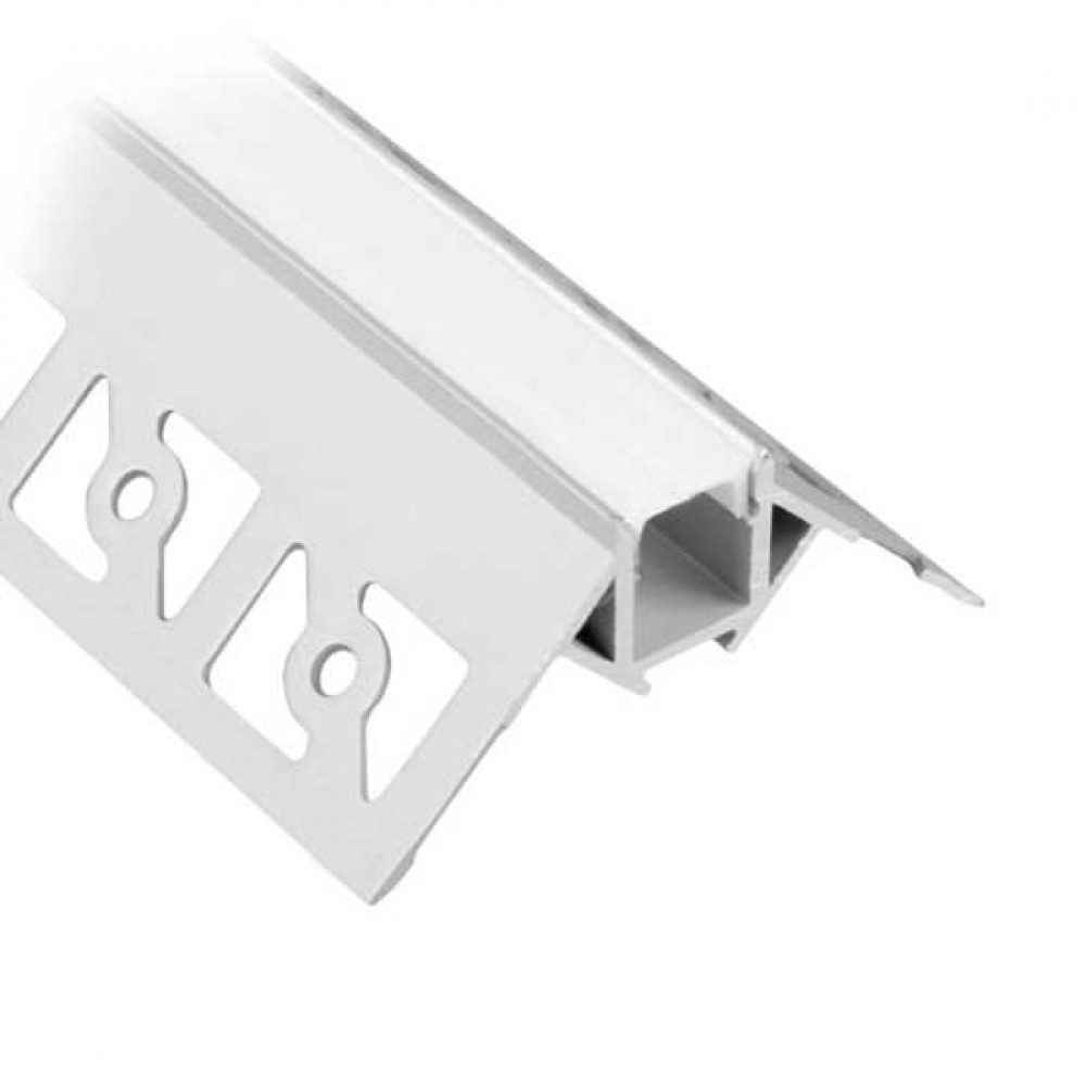 Profilo angolare in alluminio, ad L, fino a 2 m